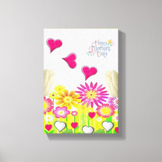 Stretched Canvas Print Mother's Day Leinwand (Vorderseite)
