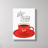 Stretched Canvas Print Mother's Day Leinwand (Vorderseite)