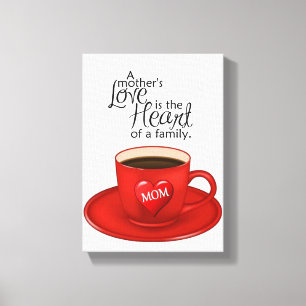 Stretched Canvas Print Mother's Day Leinwand