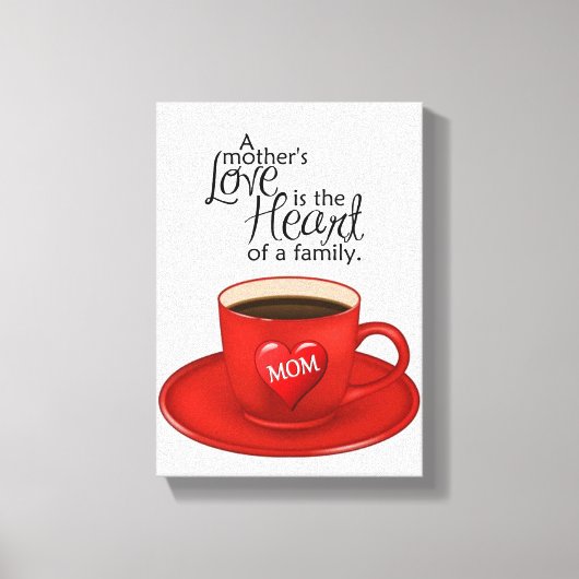 Stretched Canvas Print Mother's Day Leinwand (Vorderseite)