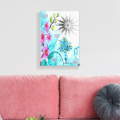 Stretched Canvas Print Mother's Day Leinwand (Insitu (Wohnzimmer))