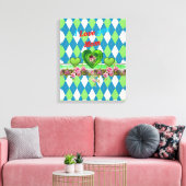 Stretched Canvas Print Mother's Day Leinwand (Insitu (Wohnzimmer))
