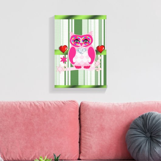 Stretched Canvas Print Mother's Day Leinwand (Insitu (Wohnzimmer))