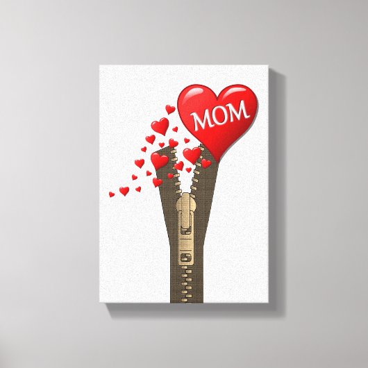 Stretched Canvas Print Mother's Day Leinwand (Vorderseite)