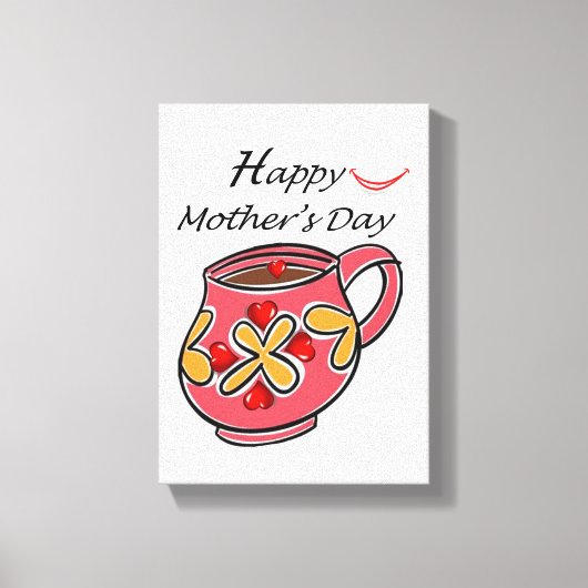 Stretched Canvas Print Mother's Day Leinwand (Vorderseite)