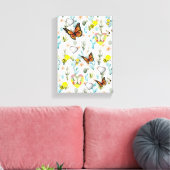 Stretched Canvas Print Mother's Day Leinwand (Insitu (Wohnzimmer))