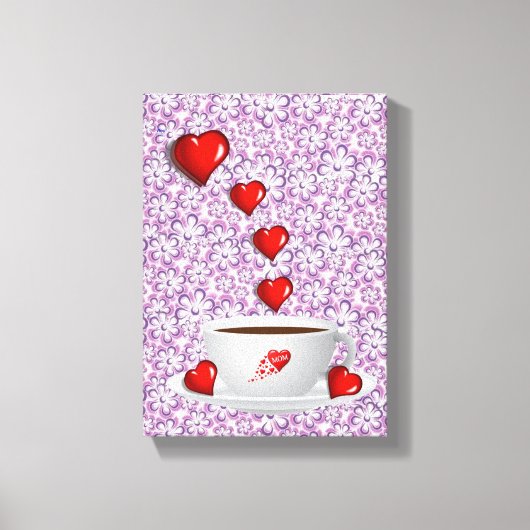 Stretched Canvas Print Mother's Day Leinwand (Vorderseite)