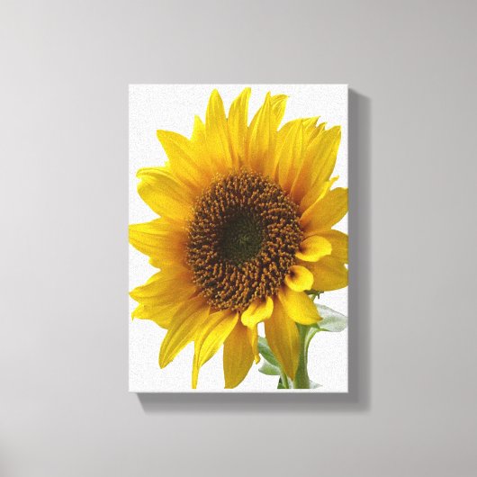 Stretched Canvas Print Mother's Day Sonnenblume Leinwanddruck (Vorderseite)