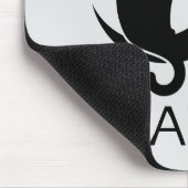 Stretched Canvas Print Mousepad (Ecke)