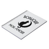 Stretched Canvas Print Notizblock (Linke Seite)