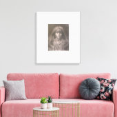 Stretched Canvas Print of Mosa, Mohave Child Leinwanddruck (Insitu (Wohnzimmer))