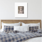 Stretched Canvas Print of Mosa, Mohave Child Leinwanddruck (Insitu (Schlafzimmer))