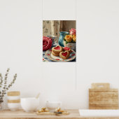 Stretched Canvas Print Poster (Küche)