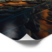 Stretched Canvas Print Poster (Ecke)