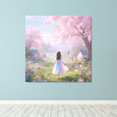 Stretched Canvas Print quiet Beauty Leinwanddruck (Insitu (Holzboden))