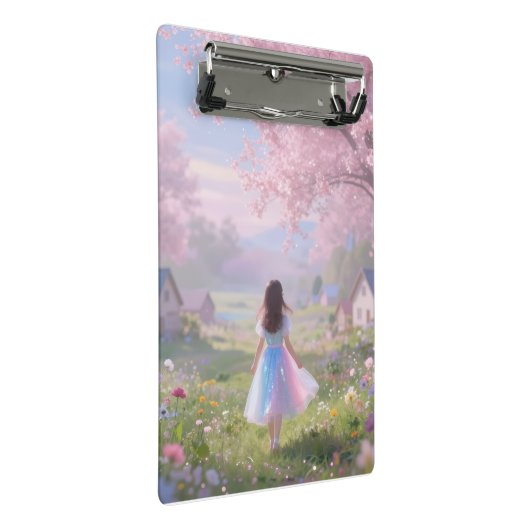 Stretched Canvas Print quiet Beauty Mini Klemmbrett (Schrägansicht)