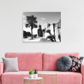 Stretched Canvas Print San Antonio Mission Leinwanddruck (Insitu (Wohnzimmer))