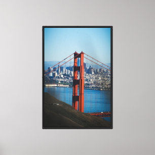 Stretched Canvas Print - San Francisco City Leinwanddruck