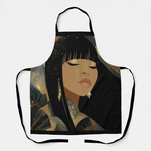 Stretched Canvas Print Schürze (Vorderseite)