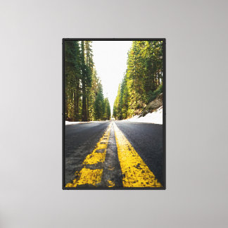 Stretched Canvas Print - Sequoia Nationalpark Leinwanddruck