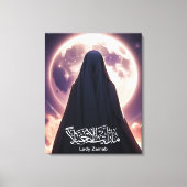 Stretched Canvas Print Simulation Lady zainab Leinwanddruck (Vorderseite)