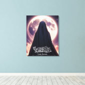 Stretched Canvas Print Simulation Lady zainab Leinwanddruck (Insitu (Holzboden))
