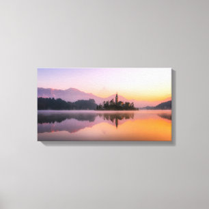 Stretched Canvas Print - Slowenien Leinwanddruck