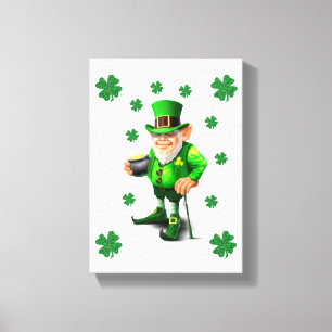 Stretched Canvas Print St. Patrick's Day Leinwanddruck