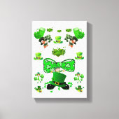 Stretched Canvas Print St. Patrick's Day Leinwanddruck (Vorderseite)