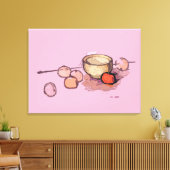 Stretched Canvas Print 'STL #1' Leinwanddruck (Insitu (Wohnzimmer))