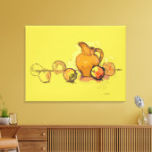 Stretched Canvas Print '#STL-3d' Leinwanddruck (Insitu (Wohnzimmer))