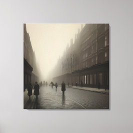 Stretched Canvas Print - Viktorianische Londoner S Leinwanddruck