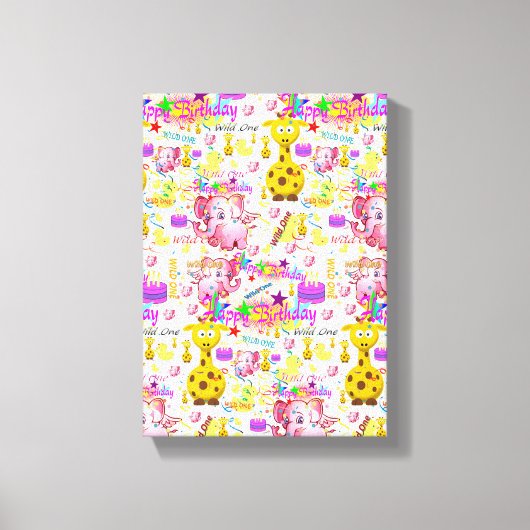 Stretched Canvas Print Wild One Leinwanddruck (Vorderseite)