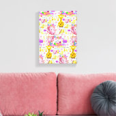 Stretched Canvas Print Wild One Leinwanddruck (Insitu (Wohnzimmer))