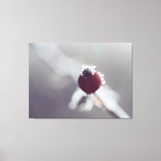 Stretched Canvas Print - Winter Berry Leinwanddruck (Vorderseite)
