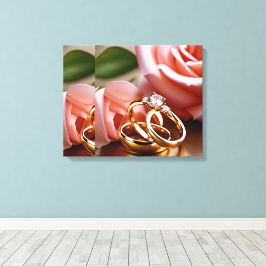 Stretched Canvas Print Wrapped Canvas - Artistic D Leinwanddruck (Insitu (Holzboden))