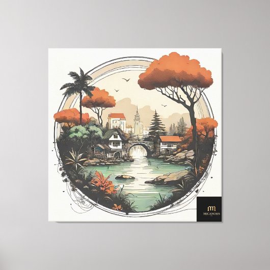 Stretched Canvas Print XIV 1 Leinwanddruck (Vorderseite)