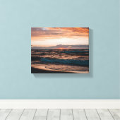 Stretched canvas with beach waves image leinwanddruck (Insitu (Holzboden))