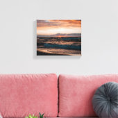 Stretched canvas with beach waves image leinwanddruck (Insitu (Wohnzimmer))