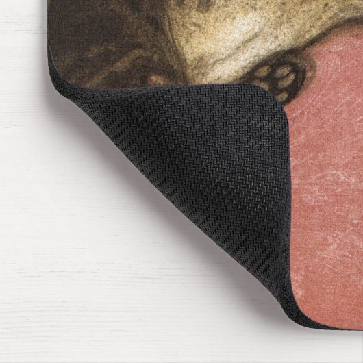 Stretched Cat on Sofa - von Theophile Steinlen Mousepad (Ecke)