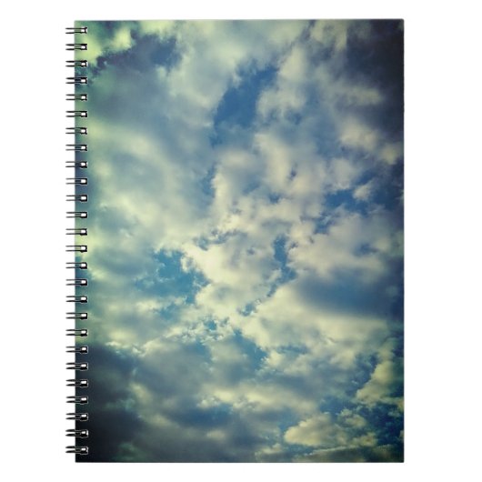 Stretched Wolken Notizblock (Vorderseite)