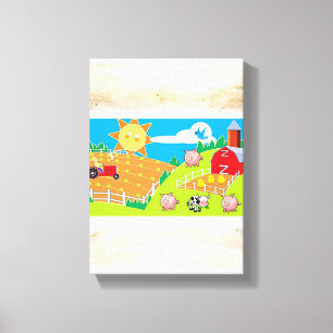 Stretchierte Canvas Print Vatertag Leinwand