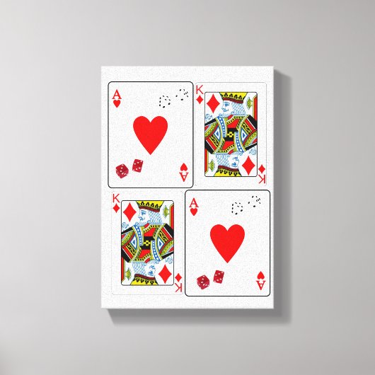 Stretchierte Canvas Print Vatertag Leinwand (Vorderseite)