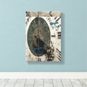 Stretchierte Canvas Print Vatertag Leinwand (Insitu (Holzboden))