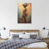 Stretchierte Leinwand - Blühen im Leben (Insitu (Schlafzimmer))