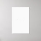 Stretchige Leinwand (Vorderseite)