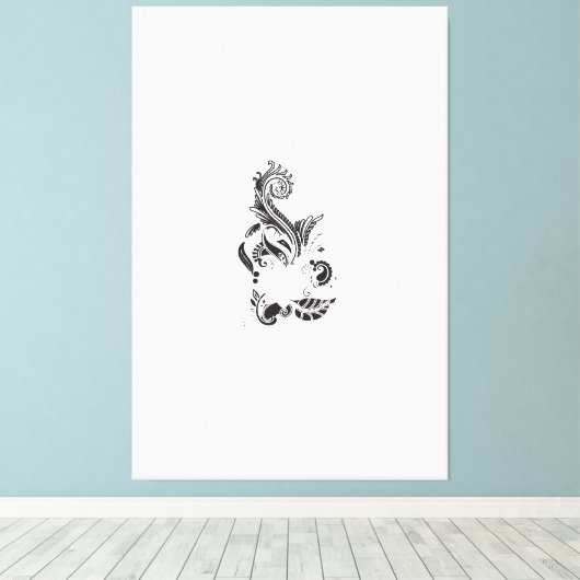 Stretchige Leinwand (Insitu (Holzboden))