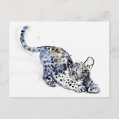 Stretching Cube Postkarte (Vorderseite)