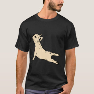 Stretching & Yoga - Französische Bulldogge, Männer T-Shirt