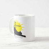 Stretchkatzenkaffee-Tasse Kaffeetasse (Vorderseite Links)